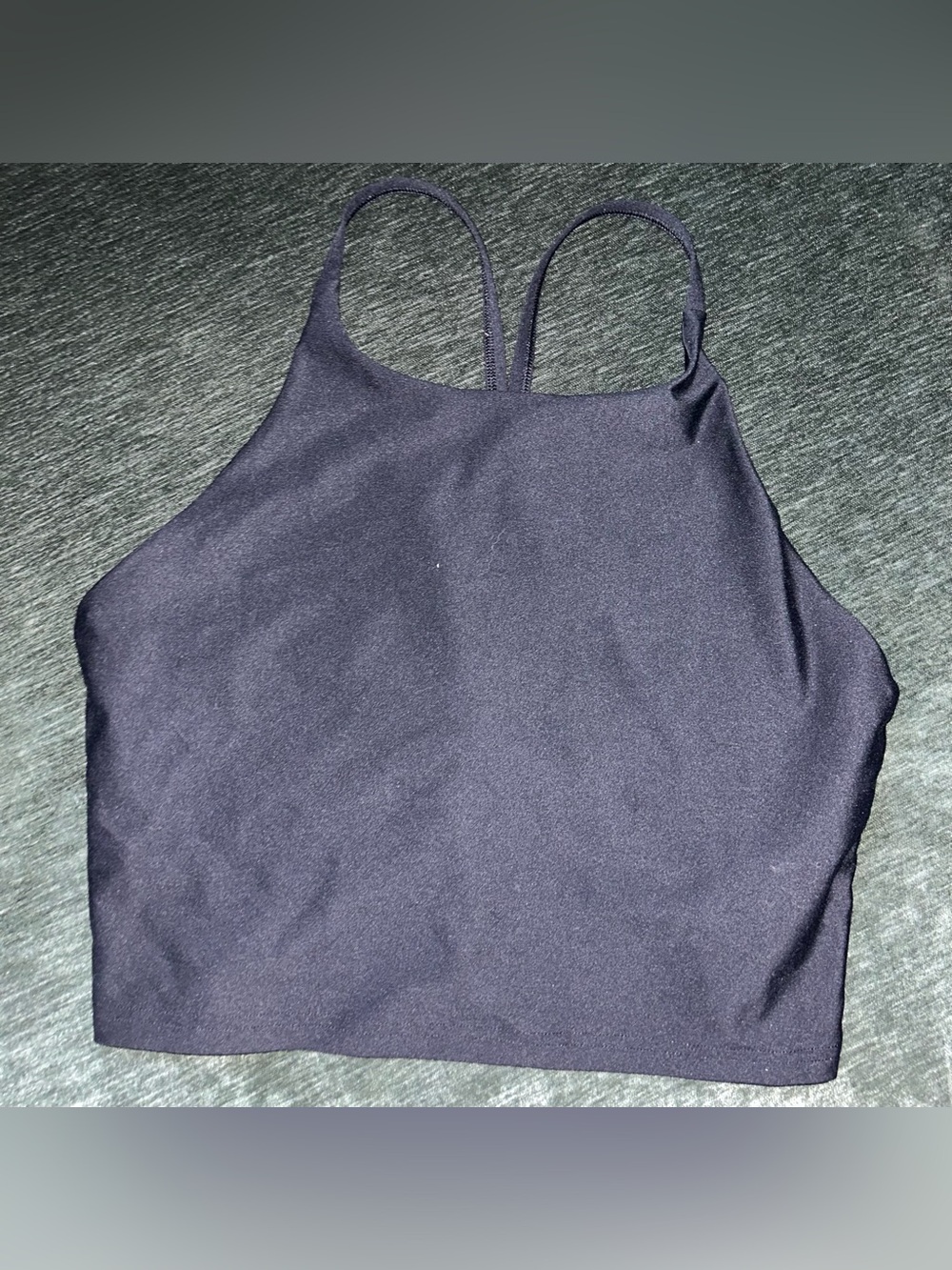 Women's Old Navy High-Neck Bralette Top - Black
